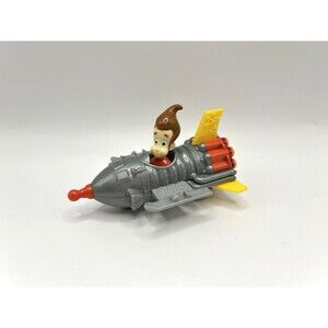 Vintage JIMMY NEUTRON Rocket Ship Wendy's Kids Meal Toy 2003 Nickelodeon
